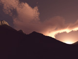 Bild: Mountain Sunset
