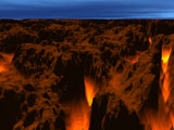 Bild: Im Krater